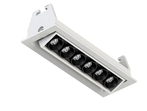 Rectangle Fixture Grille Interior Lighting Adjustable Downlight LED Linear Light