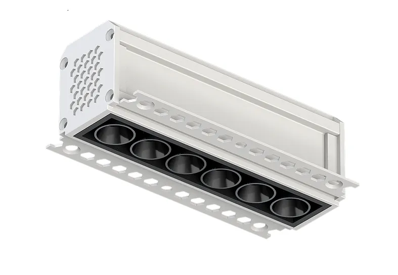 Rimless Fixture Grille Lighting Downlight Borderless Linear LED Light