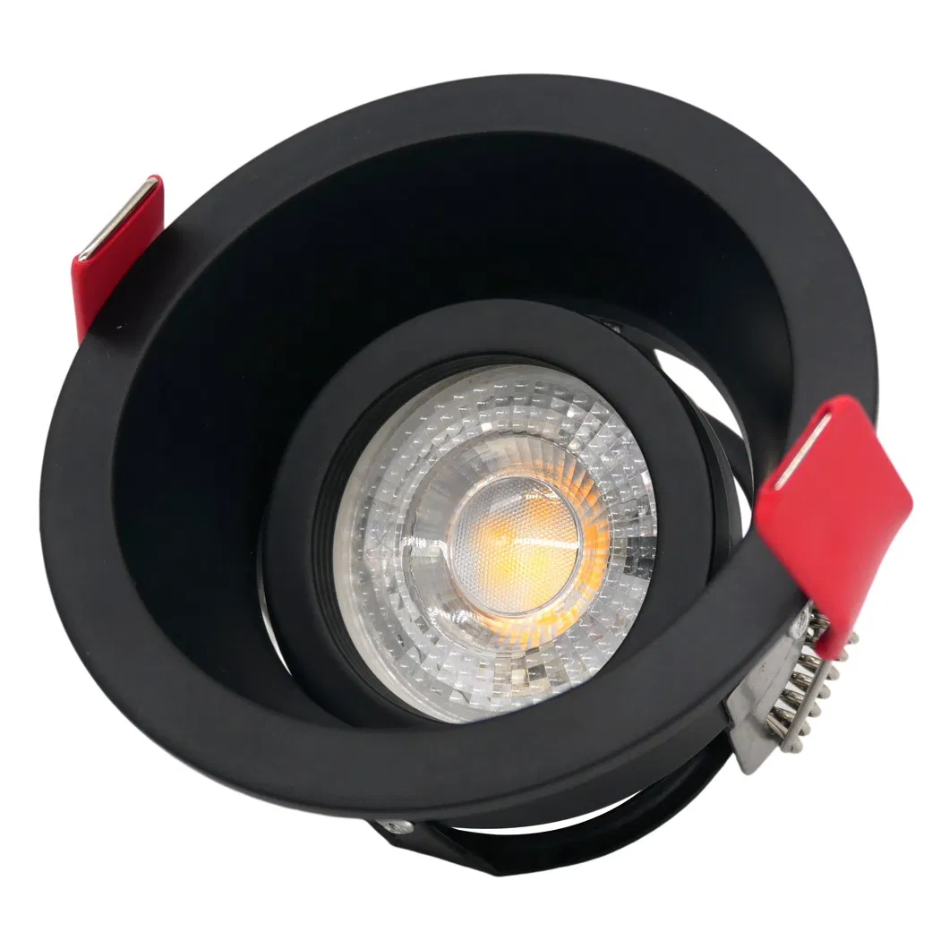 Aluminum MR16 GU10 LED Halogen Recessed Interior-Lighting Ceiling Light Round 360&deg; Rotatable Adjustable Spotlight