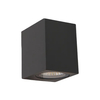 Aluminum MR16 GU10 LED Halogen Outdoor Square IP65 Garden Wall Lamp