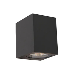 Aluminum MR16 GU10 LED Halogen Outdoor Square IP65 Garden Wall Lamp