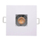 Aluminum MR16 GU10 LED Light Halogen Interior-Lighting Square Trumpet Recessed Aisle Spotlight Downlight Housing