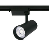 Indoor Lighting Adjustable Tracklight Dimmable Rail Spotlight COB Black LED Track Light