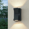 IP65 Aluminum LED Halogen Double Head Garden Light Outdoor Lighting Waterproof Wall Lamp