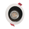 Aluminum MR16 GU10 LED Halogen Light Recessed Trim Downlight Fixture Adjustable Spotlight