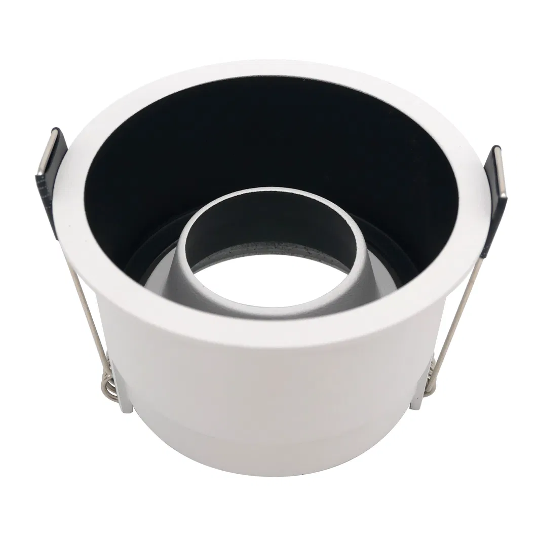 LED Halogen Round Trumpet Recessed MR16 GU10 Interior-Lighting Spotlight Ceiling Light Housing with Aluminum