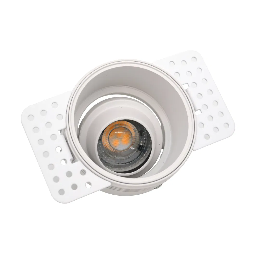 MR16 GU10 LED Light Halogen Recessed Interior-Lighting Borderless Spotlight Embedded Adjustable Downlight