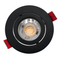 Aluminum MR16 GU10 LED Halogen Recessed Ceiling Light Round Hotel Home Commercial Lighting Downlight Adjustable Tilt Spotlight