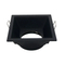 Aluminum PC Inner Ring MR16 GU10 LED Halogen Square Trumpet Ceiling Light Recessed Spotlight Downlight