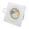 MR16 GU10 Aluminum LED Halogen Square Frames Recessed Housing Spotlight Ceiling Light Fixture Downlight