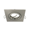 Aluminum MR16 GU10 LED Light Halogen Ceiling Light Commercial Indoor Recessed Downlight Fixture Adjustable Tilt Square Spotlight