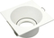 MR16 GU10 Aluminum LED Light Halogen Recessed Commercial Ceiling Light Spotlight Square Downlight Housing
