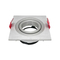 Lathe Aluminum MR16 GU10 LED Halogen Recessed Ceiling Light Adjustable Downlight Fixture Spotlight