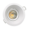 Aluminum MR16 GU10 LED Halogen Trumpet Round Downlight Fixture Recessed Ceiling Light Adjustable Spotlight