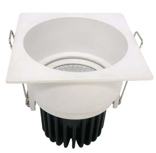 Square Embedded Aluminum Recessed LED Interior Lighting Downlight Ceiling Light Spotlight
