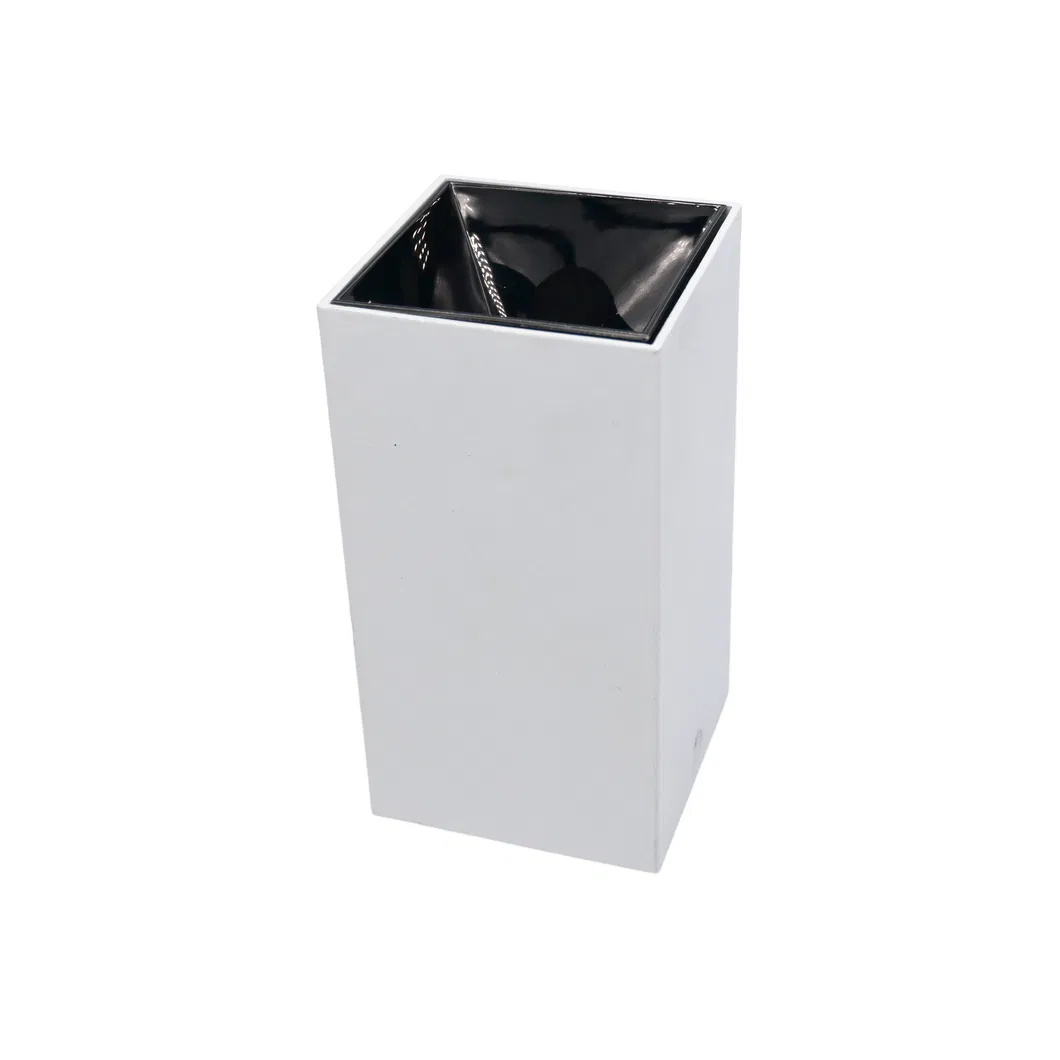 Square GU10 LED Halogen Lighting Fixture Surface Mounted Interior-Lighting Downlight Housing