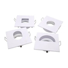 Aluminum MR16 GU10 LED Light Halogen Interior-Lighting Square Trumpet Recessed Aisle Spotlight Downlight Housing