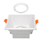Aluminum MR16 GU10 LED Halogen Square Recessed Home Commercial Ceiling Light Downlight Fixture