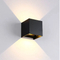 Aluminum LED Halogen Outdoor Square IP65 Garden Light Wall Lamp