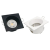 Aluminum MR16 GU10 LED Halogen Square Spotlight Fixture Recessed Downlight