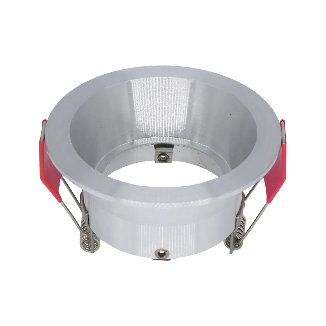 Aluminum Halogen Recessed MR16 GU10 LED Ceiling Light Trumpet Round Decorative Hotel Commercial Lighting Downlight Fixture Mini Spotlight