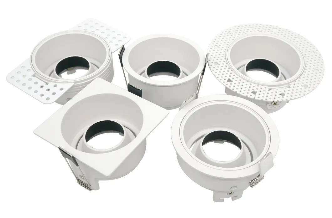 MR16 GU10 LED Light Halogen Recessed Interior-Lighting Borderless Spotlight Embedded Adjustable Downlight