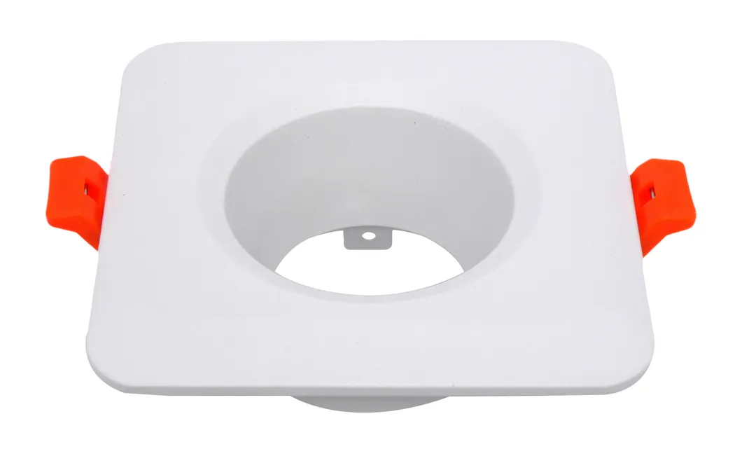 Aluminum MR16 GU10 LED or Halogen Square Recessed Spotlight Downlight Ceiling Light
