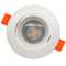 MR16 GU10 Aluminum LED Halogen Round Ceiling Light Trumpet Recessed Trim Spotlight Downlight Housing