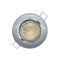 Aluminum MR16 GU10 LED Halogen Round Downlight Fixture Recessed Ceiling Light Adjustable Spotlight
