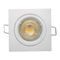 MR16 GU10 Aluminum LED Halogen Square Frames Recessed Housing Spotlight Ceiling Light Fixture Downlight