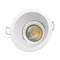 Aluminum MR16 GU10 LED Halogen Trumpet Round Downlight Fixture Recessed Ceiling Light Adjustable Spotlight