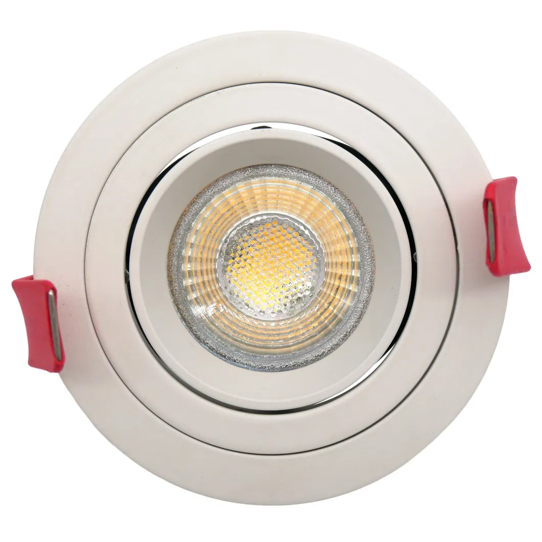 Halogen Recessed MR16 GU10 LED Ceiling Light Square Fixture Downlight Spotlight with Aluminum