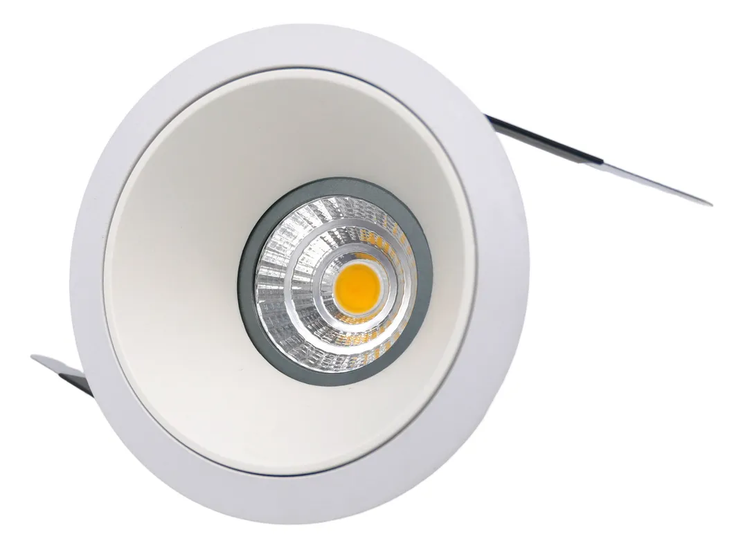 MR16 GU10 Aluminum LED Halogen Recessed Ceiling Light Round Decorative Home Interior-Lighting Spotlight Downlight