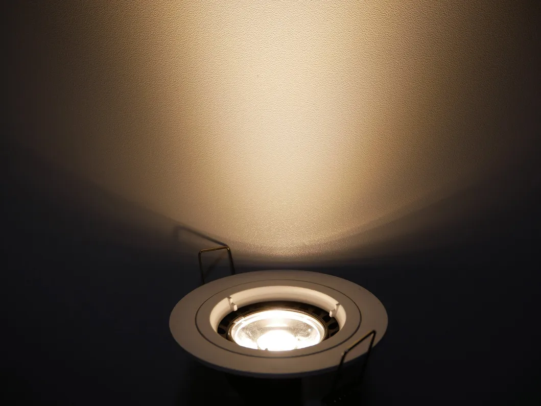 Aluminum MR16 GU10 LED Halogen Round Recessed Spotlight Home Commercial Ceiling Light Fixture Downlight