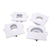 Halogen Square Trumpet Recessed Ceiling Light LED MR16 GU10 Interior-Lighting Spotlight Downlight Housing with Aluminum