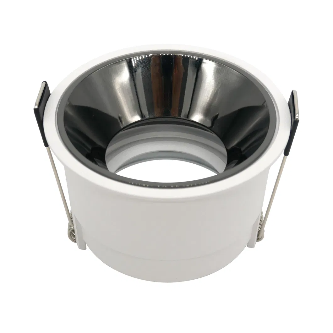 Aluminum LED Halogen Round Trumpet Recessed MR16 GU10 Reflector Spotlight Downlight Housing