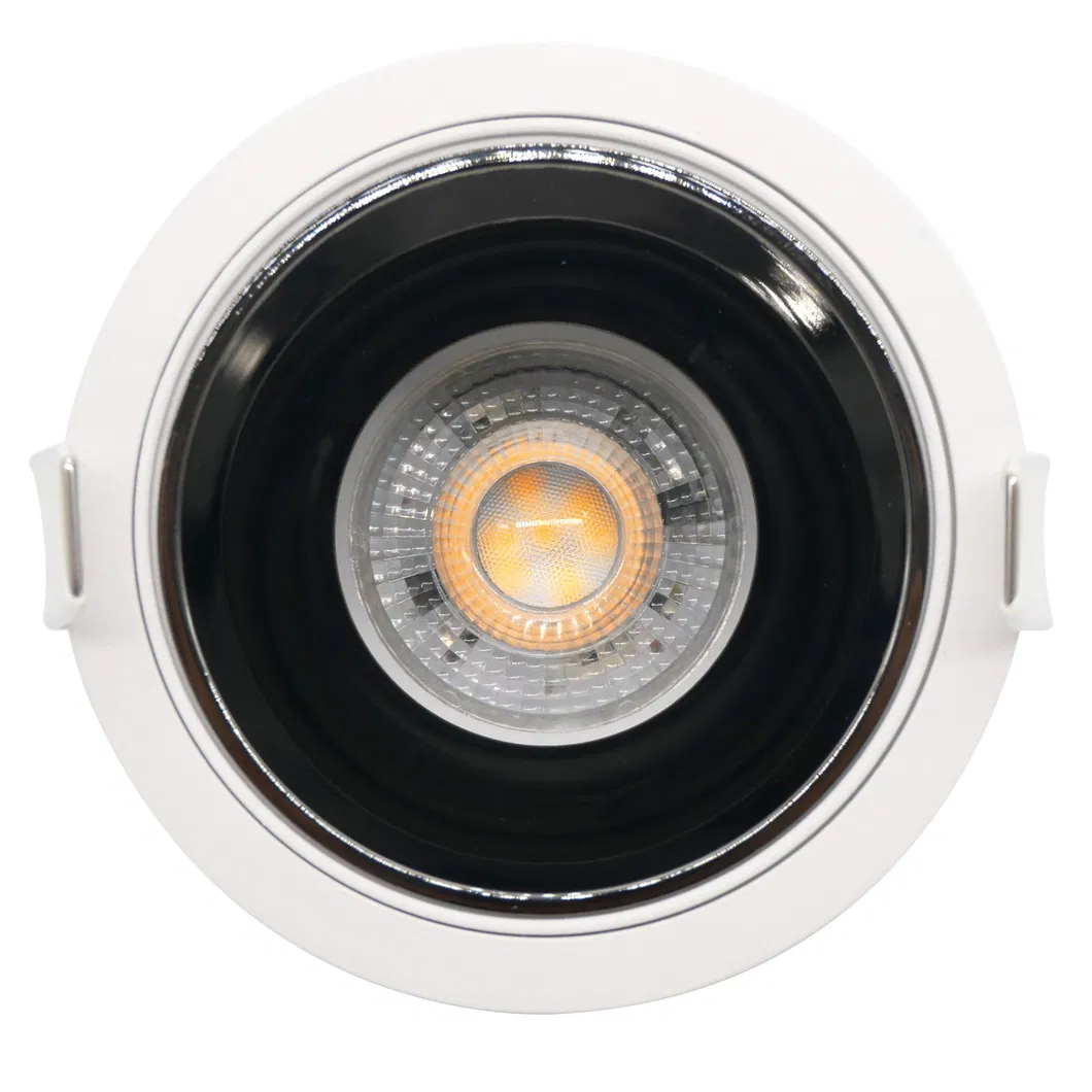 MR16 GU10 LED Light Halogen Recessed Interior-Lighting Ceiling Light Round Spotlight with Reflector Fixture Adjustable Downlight