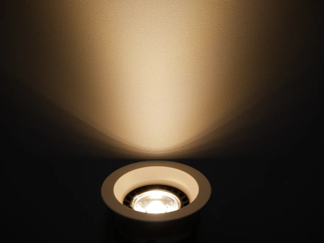 Aluminum MR16 GU10 LED Light Halogen Recessed Interior-Lighting Ceiling Light Trumpet Round Decorative Lighting Spotlight Fixture Mini Downlight