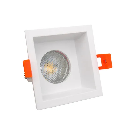 Aluminum MR16 GU10 LED Halogen Square Recessed Housing Trim Ceiling Light Spotlight Fixture Downlight