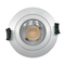 Aluminum MR16 GU10 LED Halogen Recessed Ceiling Light Round Interior-Lighting Downlight Fixture Frames Adjustable Tilt Spotlight