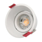 Aluminum LED Halogen MR16 GU10 Recessed Ceiling Light Fitting Round Lighting Fixture Frame Adjustable Tilt Mini Spotlight Downlight