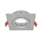 Aluminum MR16 GU10 LED Halogen Recessed Interior-Lighting Ceiling Light Square Commercial Lighting Downlight Fixture Adjustable Tilt Spotlight