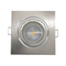 Aluminum MR16 GU10 LED Light Halogen Ceiling Light Commercial Indoor Recessed Downlight Fixture Adjustable Tilt Square Spotlight