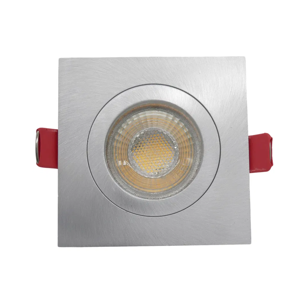MR16 GU10 LED Halogen Recessed Interior-Lighting Ceiling Light Square Spotlight Fixture Downlight