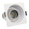 Aluminum MR16 GU10 LED Halogen Recessed Ceiling Light Trumpet Square Commercial Lighting Downlight Fixture Adjustable Spotlight