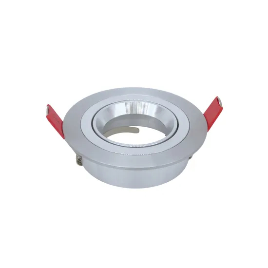 Lathe Aluminum MR16 GU10 LED Light Halogen Recessed Interior-Lighting Round Ceiling Light Adjustable Downlight Fixture Spotlight