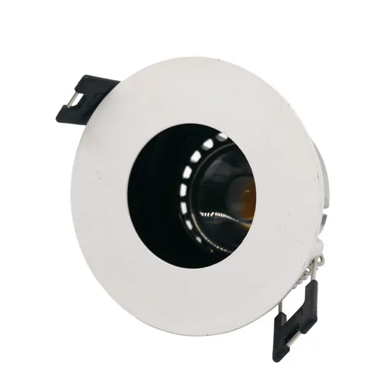 Aluminum MR16 GU10 LED Halogen Round Decorative Hotel Home Commercial Lighting Downlight Fixture Recessed Ceiling Light Adjustable Tilt Semicircle Spotlight