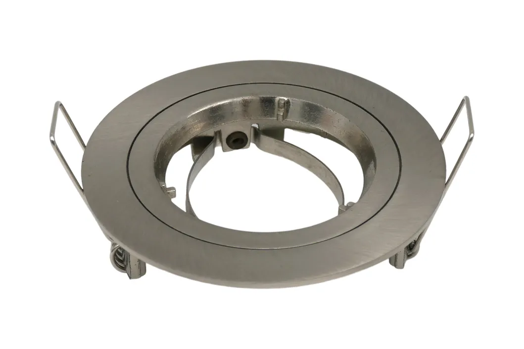 Aluminum MR16 GU10 LED Halogen Round Recessed Spotlight Home Commercial Ceiling Light Fixture Downlight