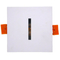 Aluminum LED Halogen Square Trumpet Recessed MR16 GU10 Hotel Spotlight Downlight Housing