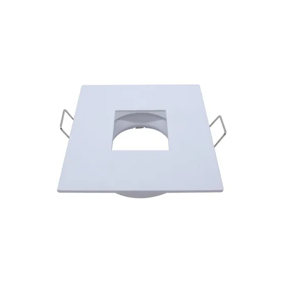 Aluminum MR16 GU10 LED Light Halogen Interior-Lighting Square Trumpet Recessed Aisle Spotlight Downlight Housing